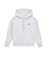Sweatshirt à col rond - Gris Chiné Clair
