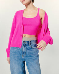 Cashmere bra - Fruity Pink