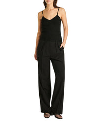 Y. ONLY PORTE / NOIR / DJV / QTY : 1 / Top Débardeur Bretelle Bijou - Noir