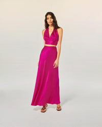 RASPBERRY PINK / NEW / QTY : 5 / Top Bretelle Lenie - Raspberry Pink