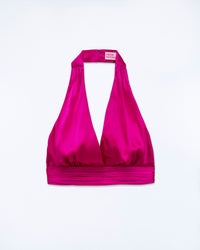RASPBERRY PINK / NEW / QTY : 5 / Top Bretelle Lenie - Raspberry Pink