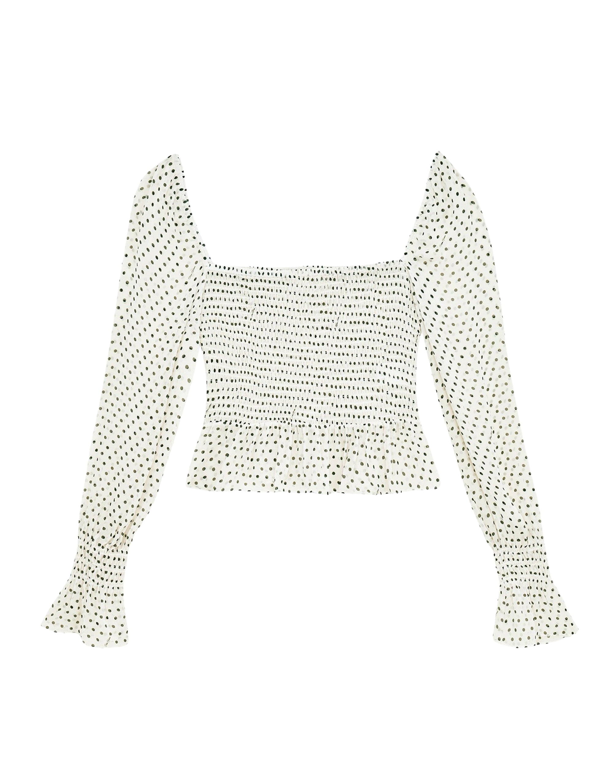 Blouse à manches longues Molly - Ecru