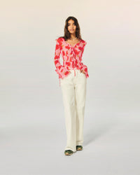 HOT ROSES / DJV / QTY : 2 / Top Manches Longues Bettina - Hot Roses