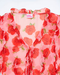 Blouse à manches longues Bettina - Hot Roses
