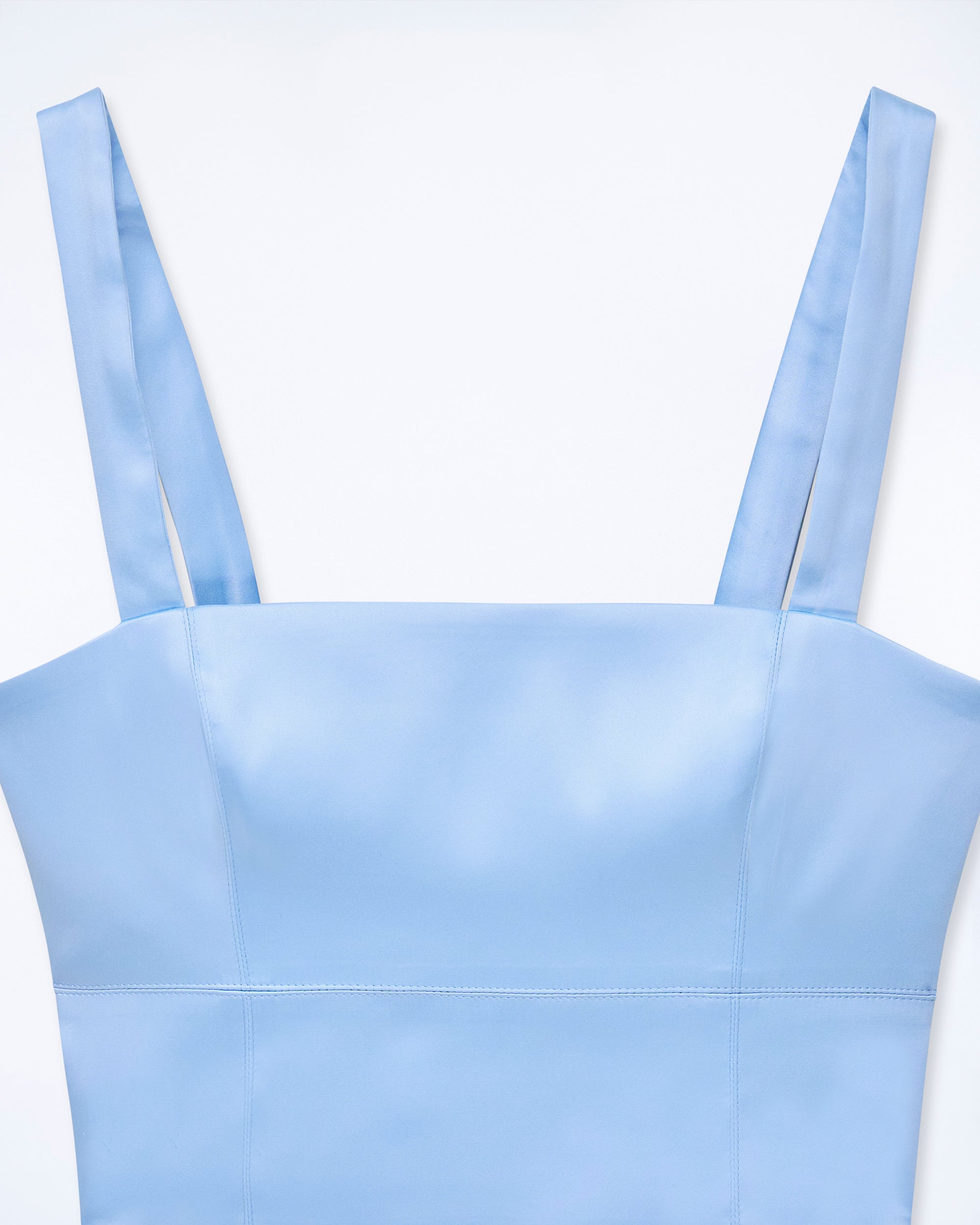 BABY BLUE / NEW / QTY : 3 / Top Bretelle - Baby Blue