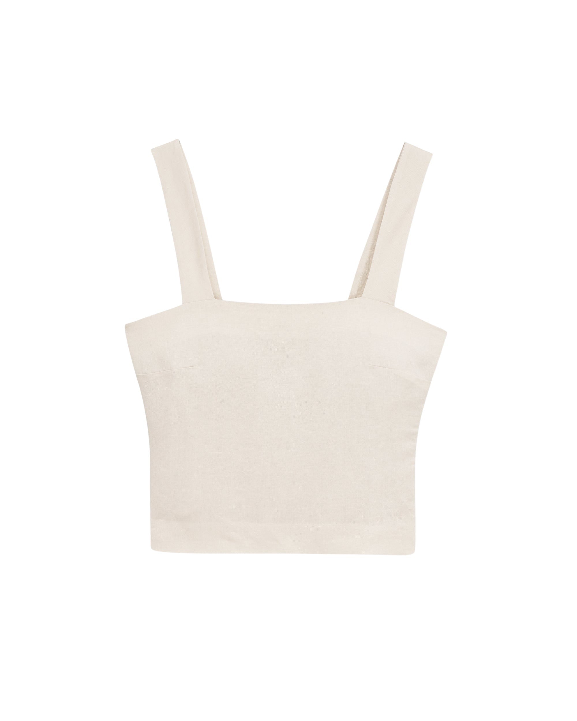 Top Bretelle   - Beige