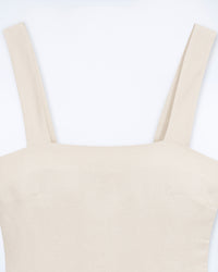 BEIGE / NEW / QTY : 16 / Top Bretelle - Beige