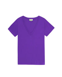 ZZ HORS LIGNE V-Neck T-shirt - Pop Purple