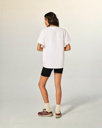 BLANC / NEW / QTY : 3 / T-shirt Col Rond Manches Courtes - Blanc