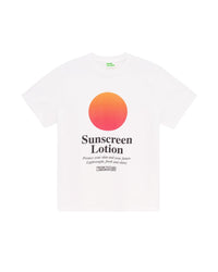 Short-sleeved round-neck T-shirt - White