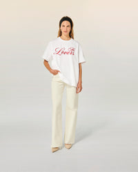 Y. ONLY PORTE / BLANC / NEW / QTY : 1 / T-shirt Col Rond Manches Courtes - Blanc