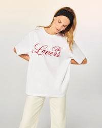 T-shirt Col Rond Manches Courtes   - Blanc