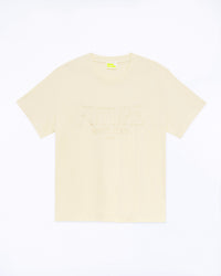SABLE / NEW / QTY : 1 / T-shirt Col Rond Manches Courtes - Sable