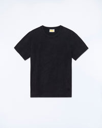 WASHED BLACK / NEW / QTY : 7 / T-shirt Col Rond Manches Courtes - Washed Black