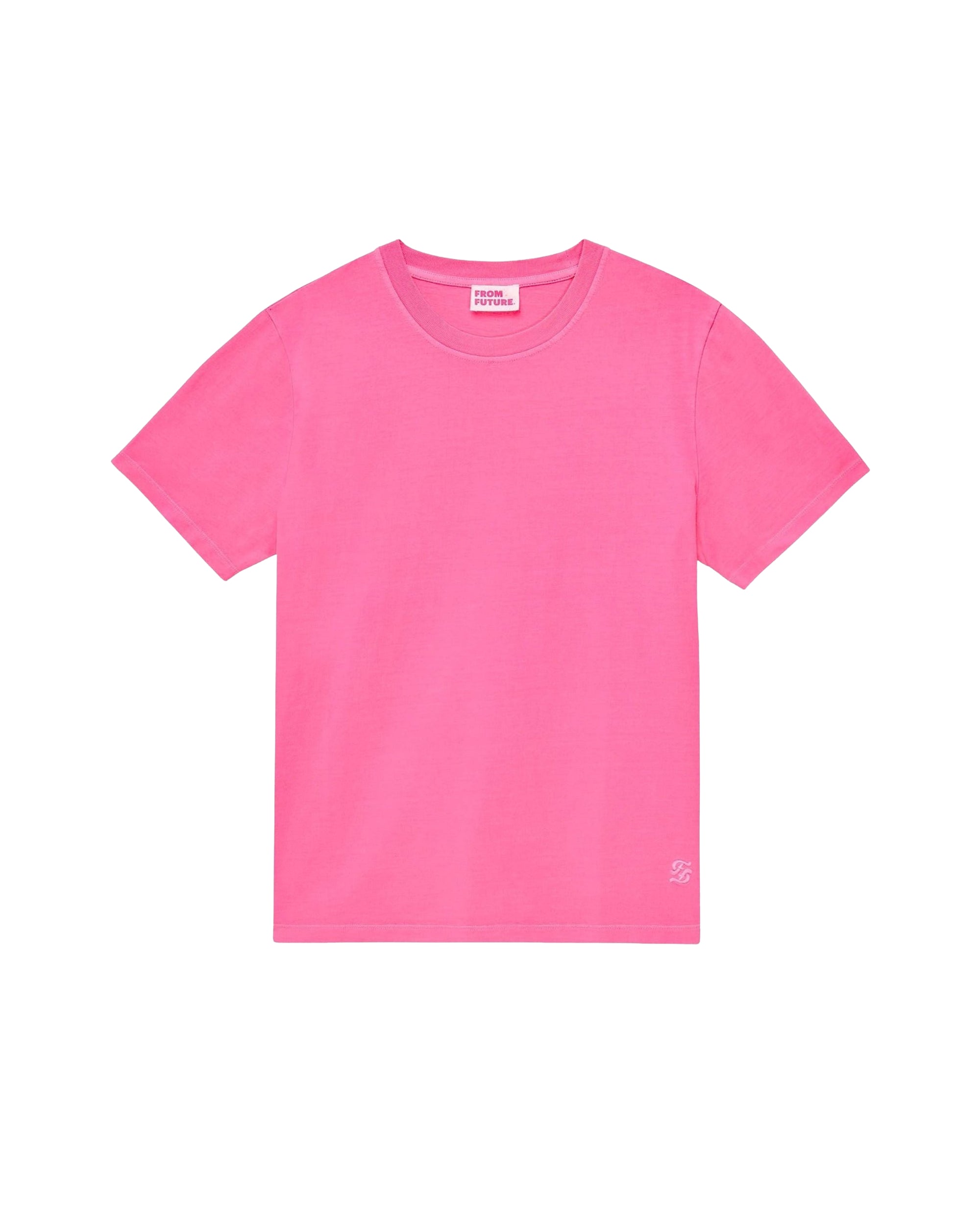 T-shirt à col rond - Tropical Pink