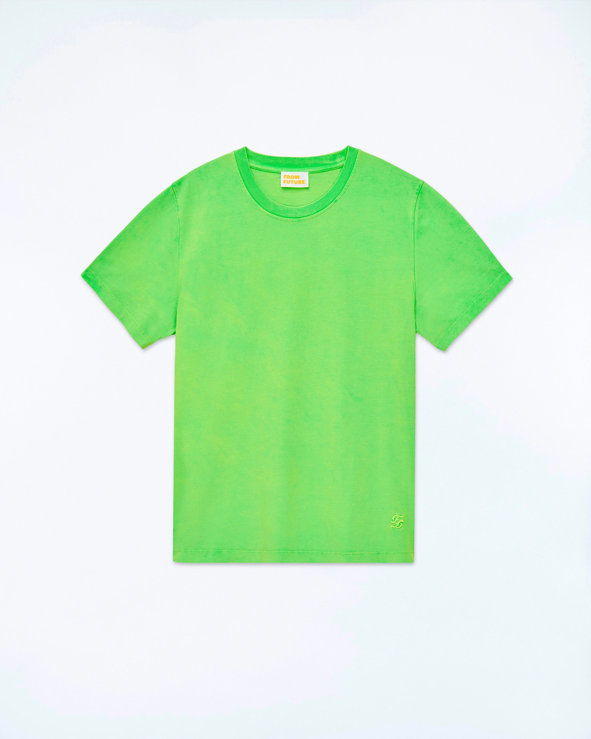 MAGIC GREEN / NEW / QTY : 1 / T-shirt Col Rond Manches Courtes - Magic Green