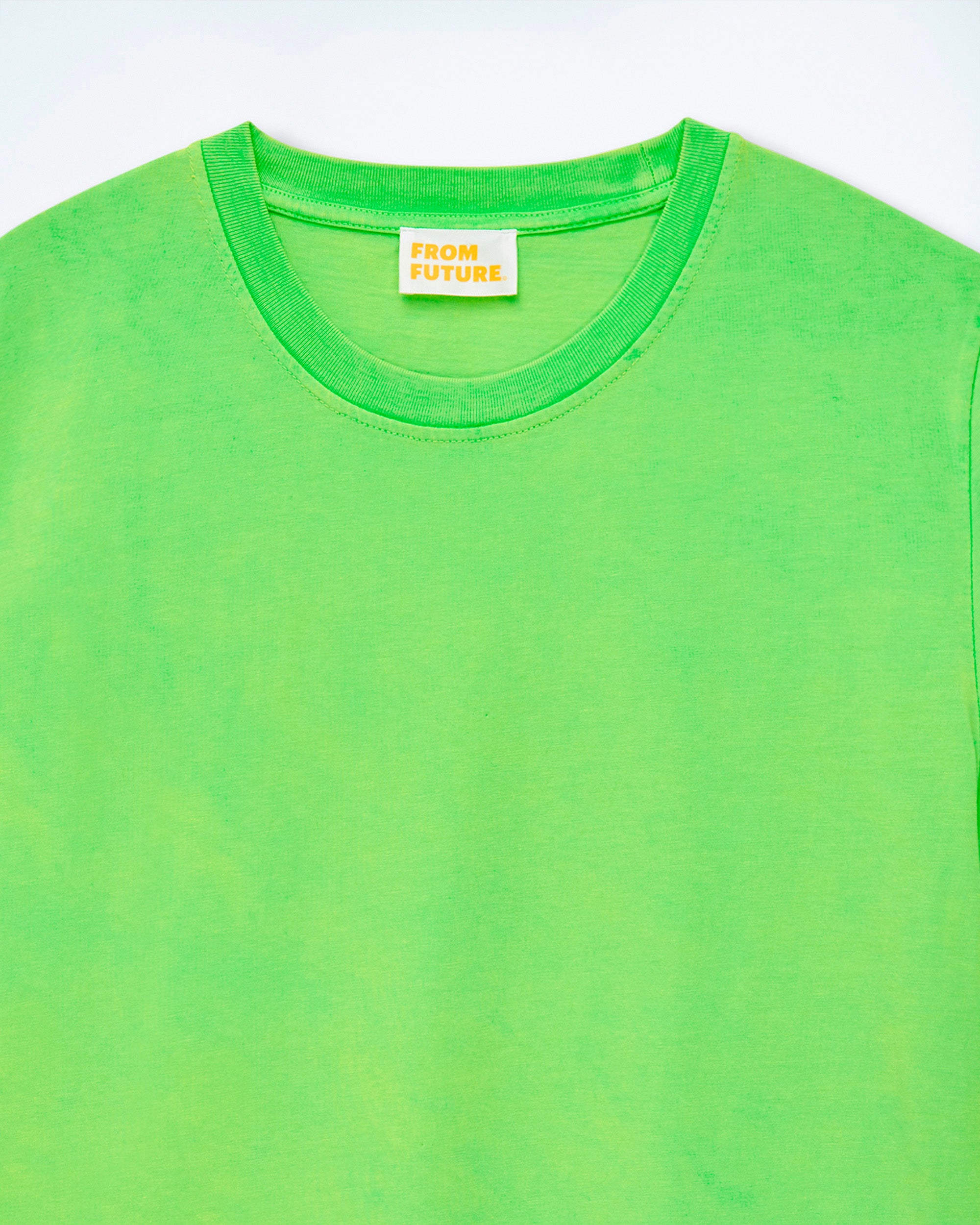 MAGIC GREEN / NEW / QTY : 1 / T-shirt Col Rond Manches Courtes - Magic Green