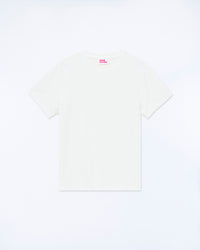 BLANC / NEW / QTY : 9 / T-shirt Col Rond Manches Courtes - Blanc
