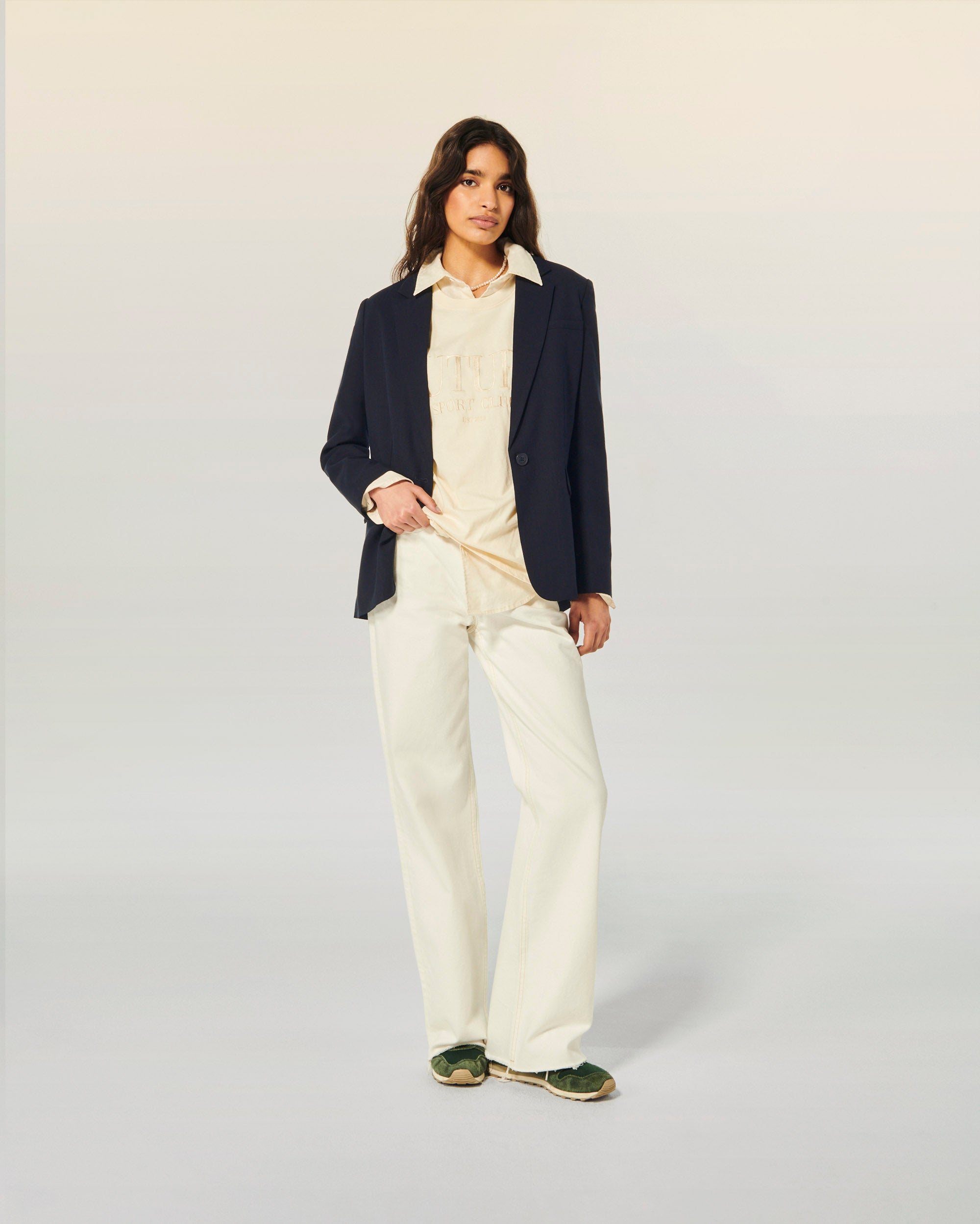NAVY / NEW / QTY : 6 / Veste Blazer - Navy