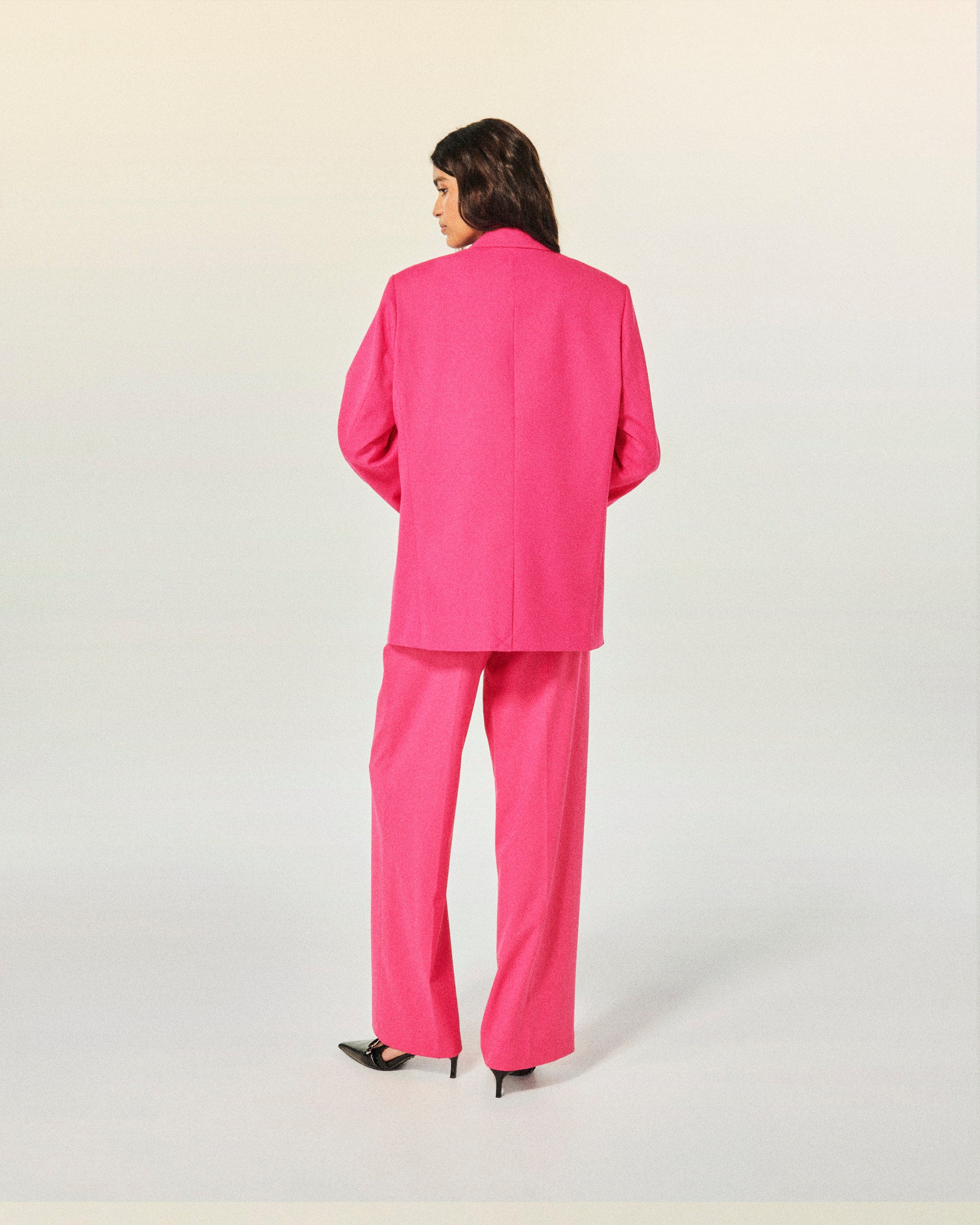 FLASH PINK / NEW / QTY : 57 / Veste Blazer - Flash Pink