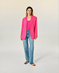 FLASH PINK / NEW / QTY : 57 / Veste Blazer - Flash Pink