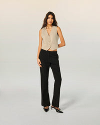 SABLE / NEW / QTY : 3 / Veston Sans Manche - Sable