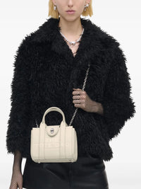 PAS INFO   Sac à bandoulière en cuir - Cloud White