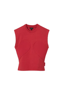 Sleeveless round-neck T-shirt - Siren