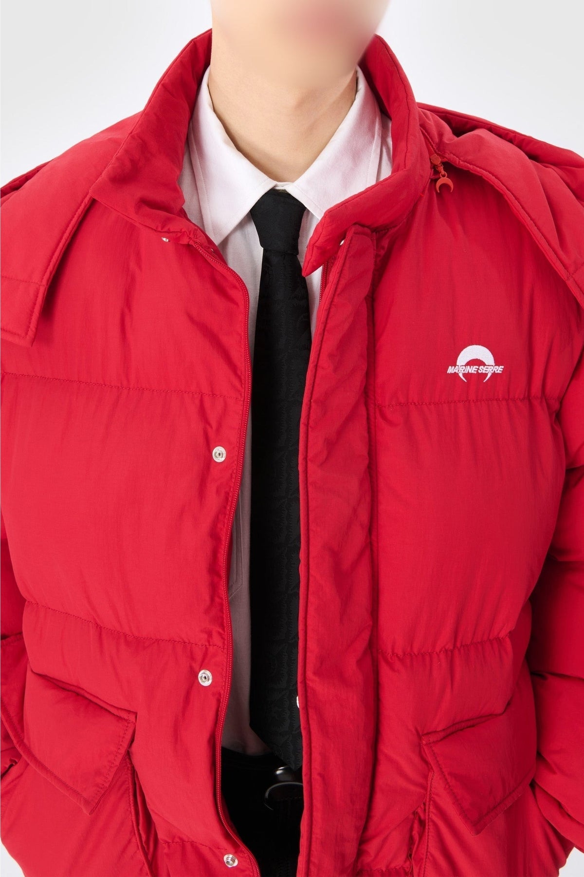 Doudoune à capuche unisex - Red