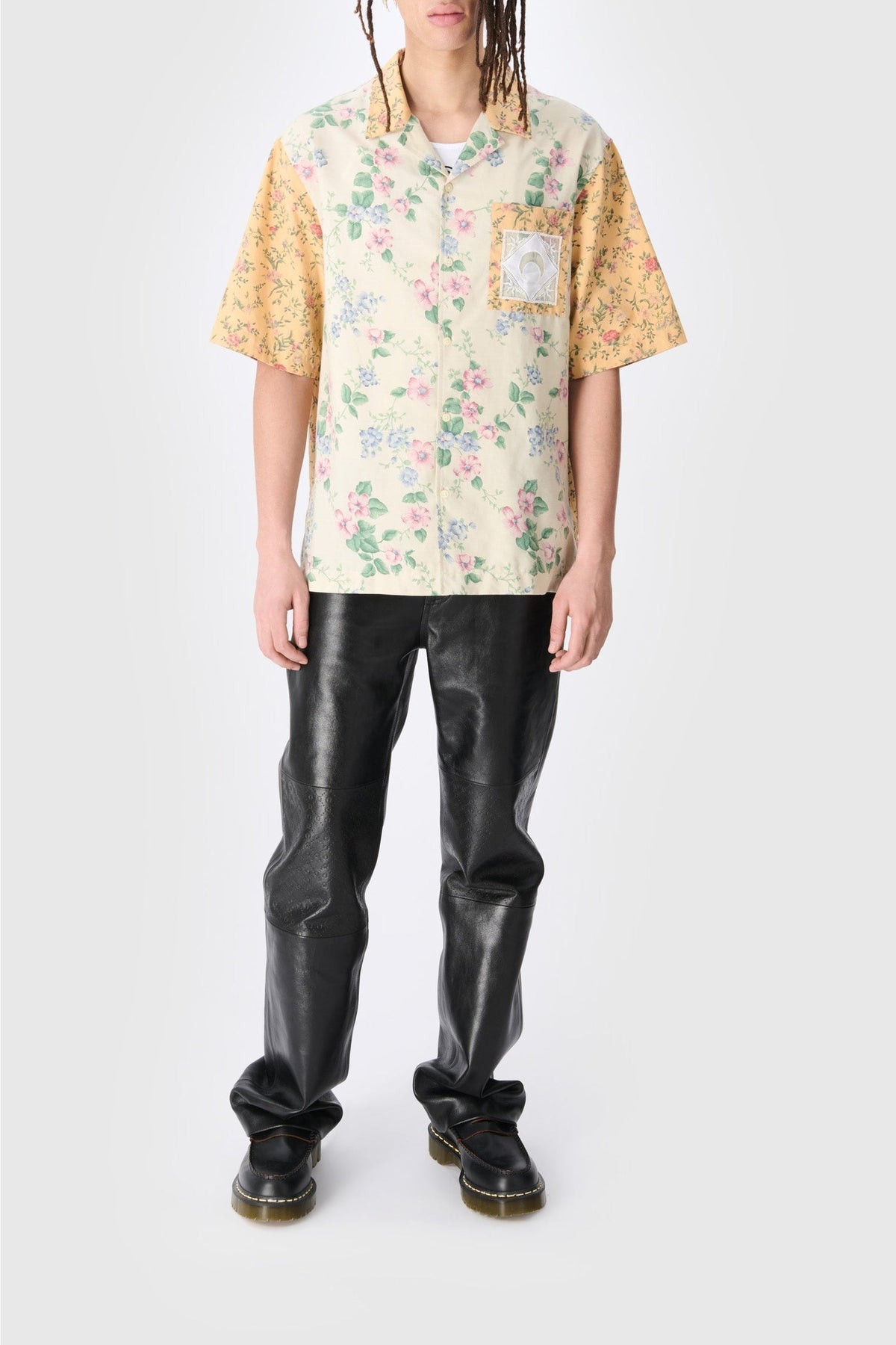 Chemise bowling Upcyclé unisex - Gravel