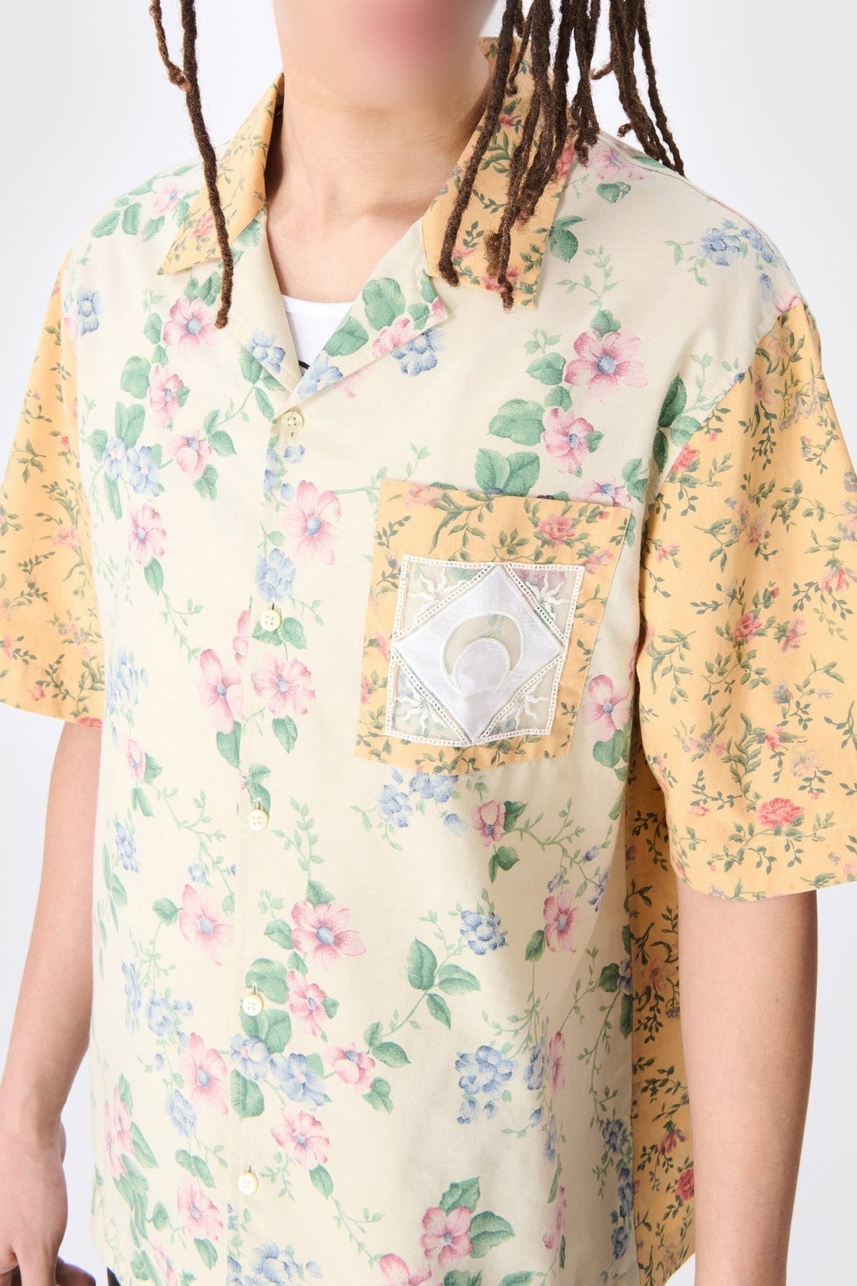 Chemise bowling Upcyclé unisex - Gravel