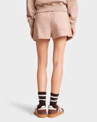 Short à broderie - Mink