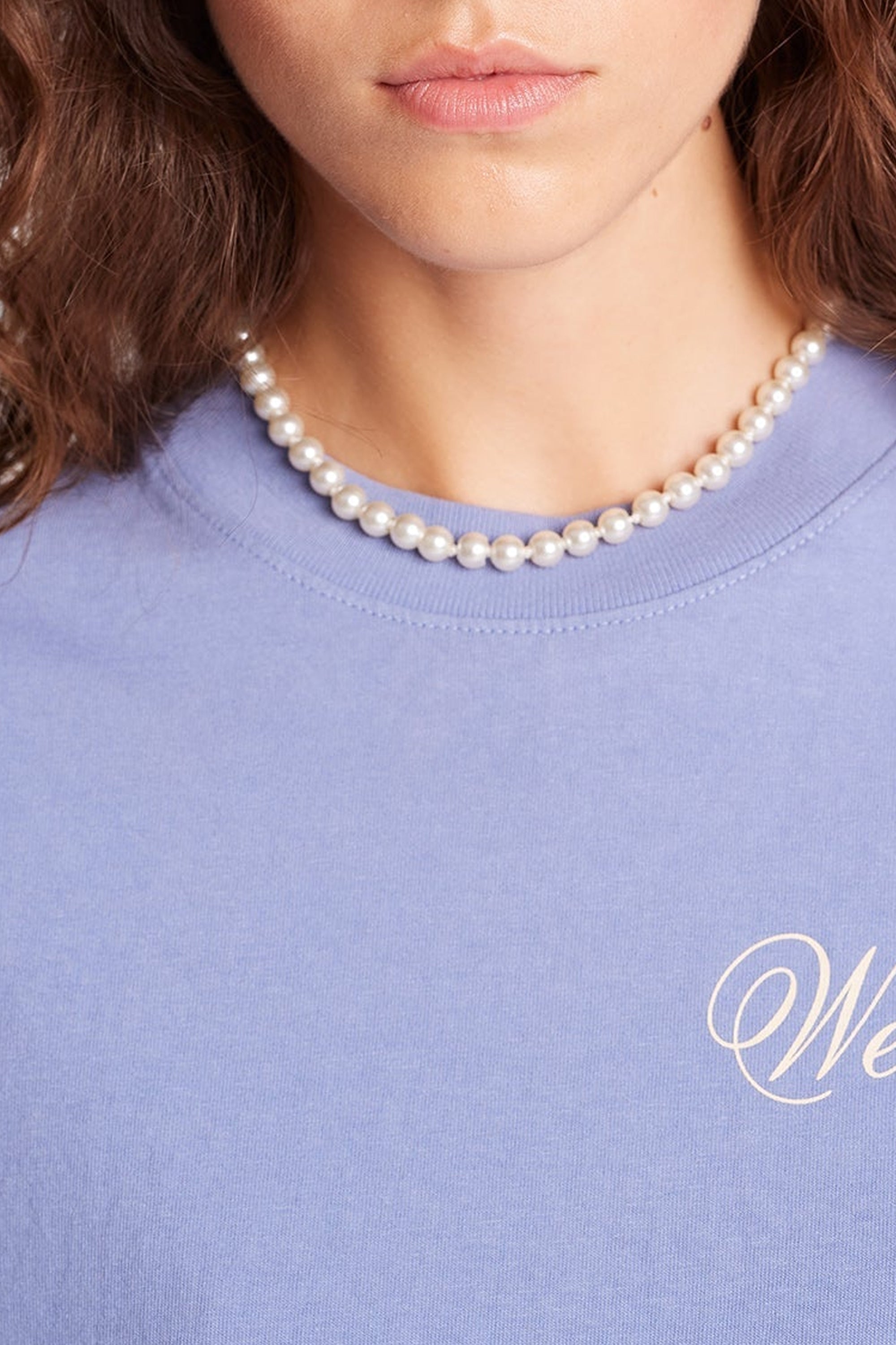 T-shirt Wellness imprimé - Colony Blue