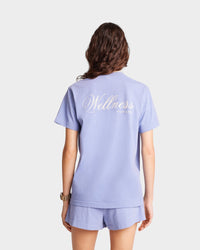 T-shirt Wellness imprimé - Colony Blue