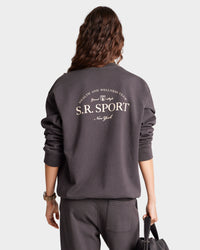 Sweatshirt Wimbledon imprimé - Faded Black