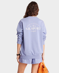 Sweatshirt Wimbledon imprimé - Colony Blue