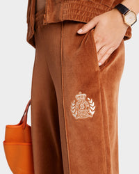 Pantalon NY Crest en velours - Tobacco