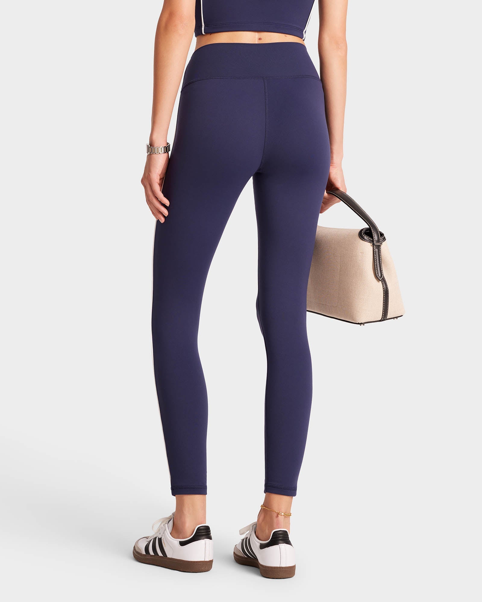 Legging SR Runner à liseré - Navy