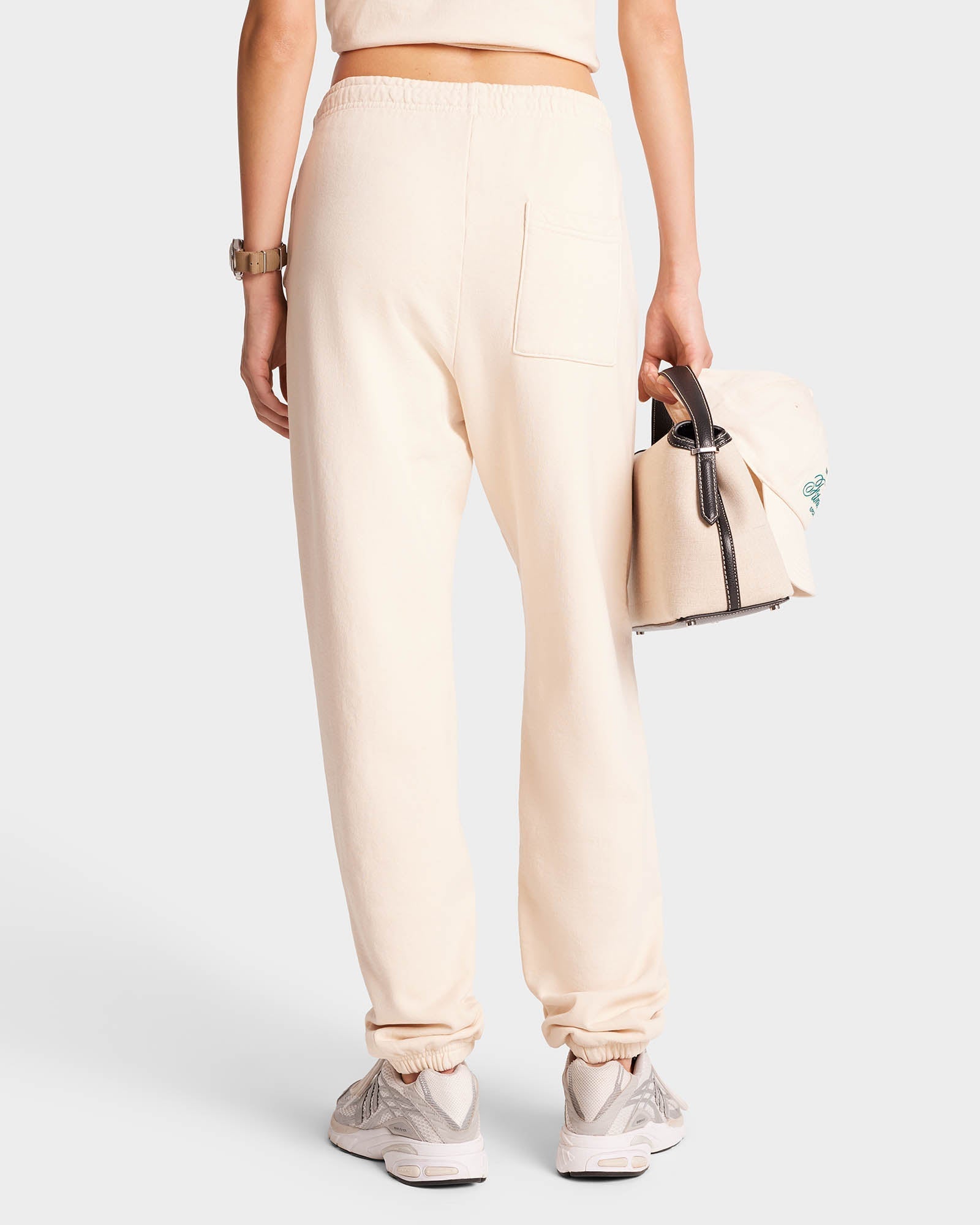 Pantalon de survêtement imprimé - Cream