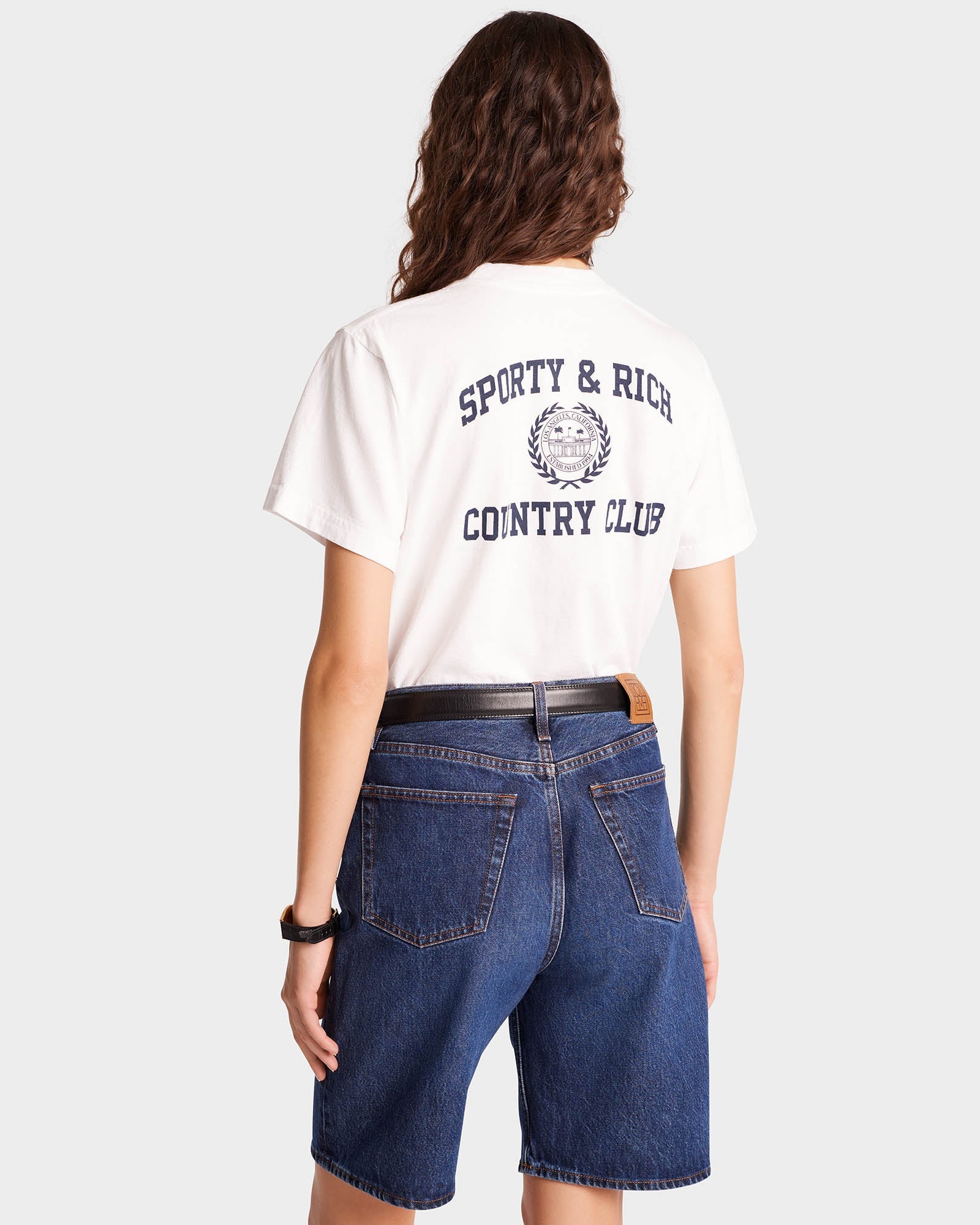T-shirt Varsity Crest - White