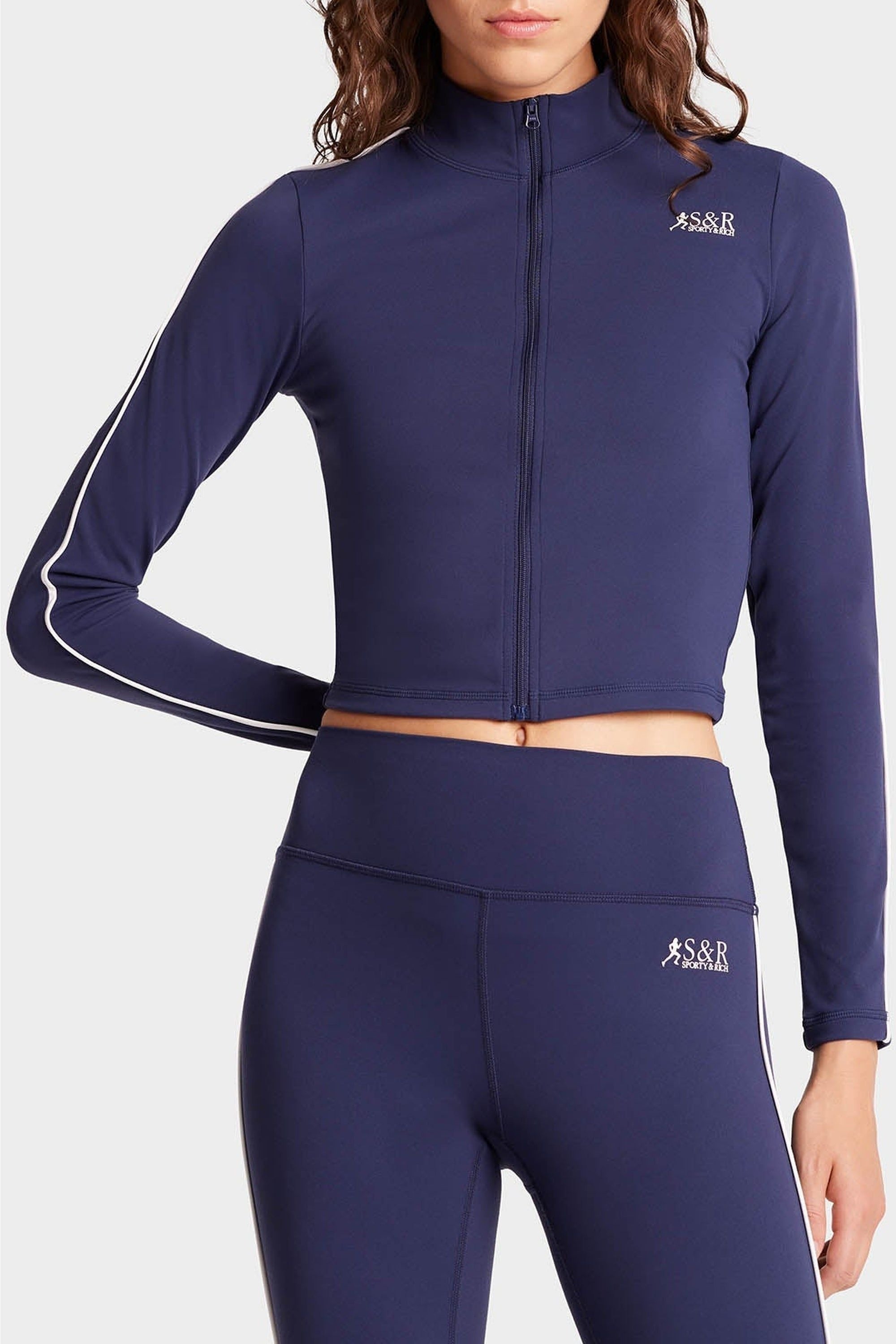 Gilet SR Runner zippé - Navy