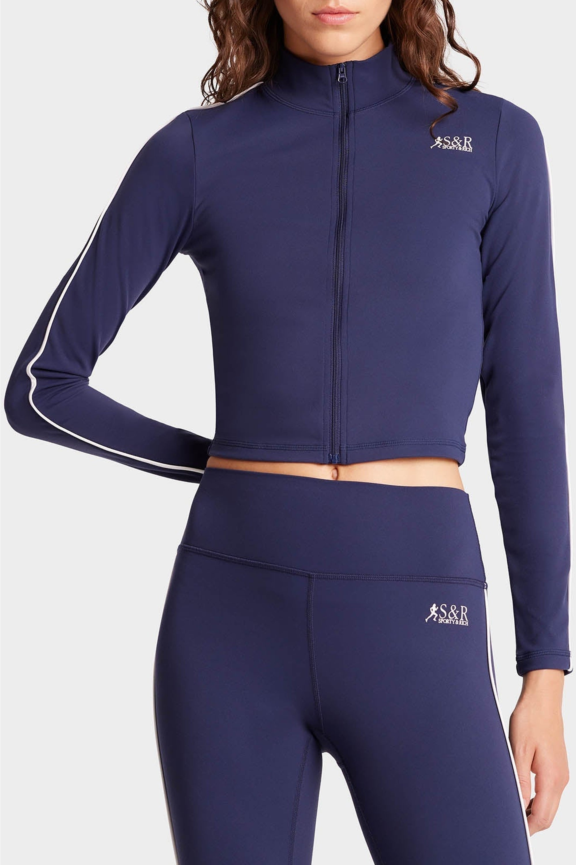 Gilet SR Runner zippé - Navy