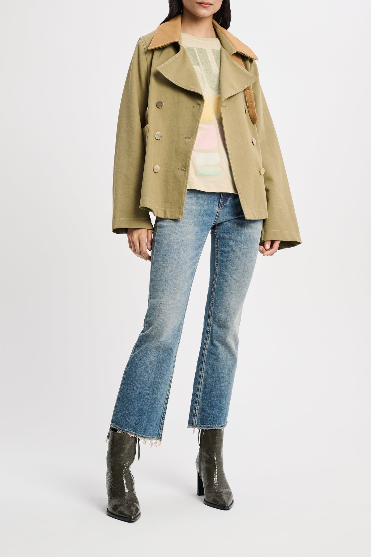 Chemise Sun Child - Green Mix