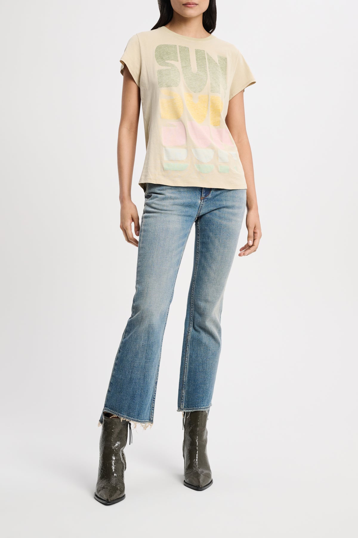 Chemise Sun Child - Green Mix