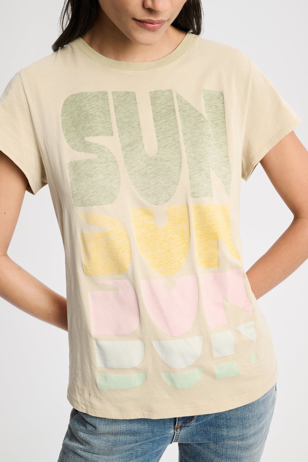 Chemise Sun Child - Green Mix