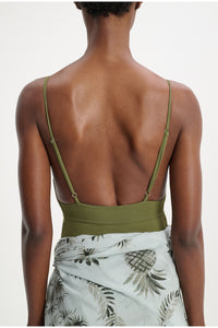 Maillot de bain Daily Beach - Dark Olive Green