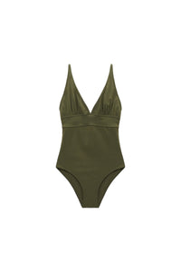 Maillot de bain Daily Beach - Dark Olive Green