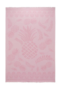 Cosy Towelling Towel - Pink