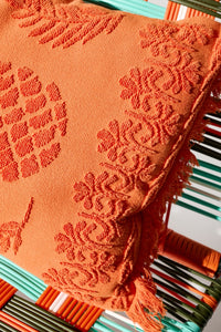 Coussin Cosy Towelling - Orange