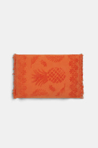 Coussin Cosy Towelling - Orange